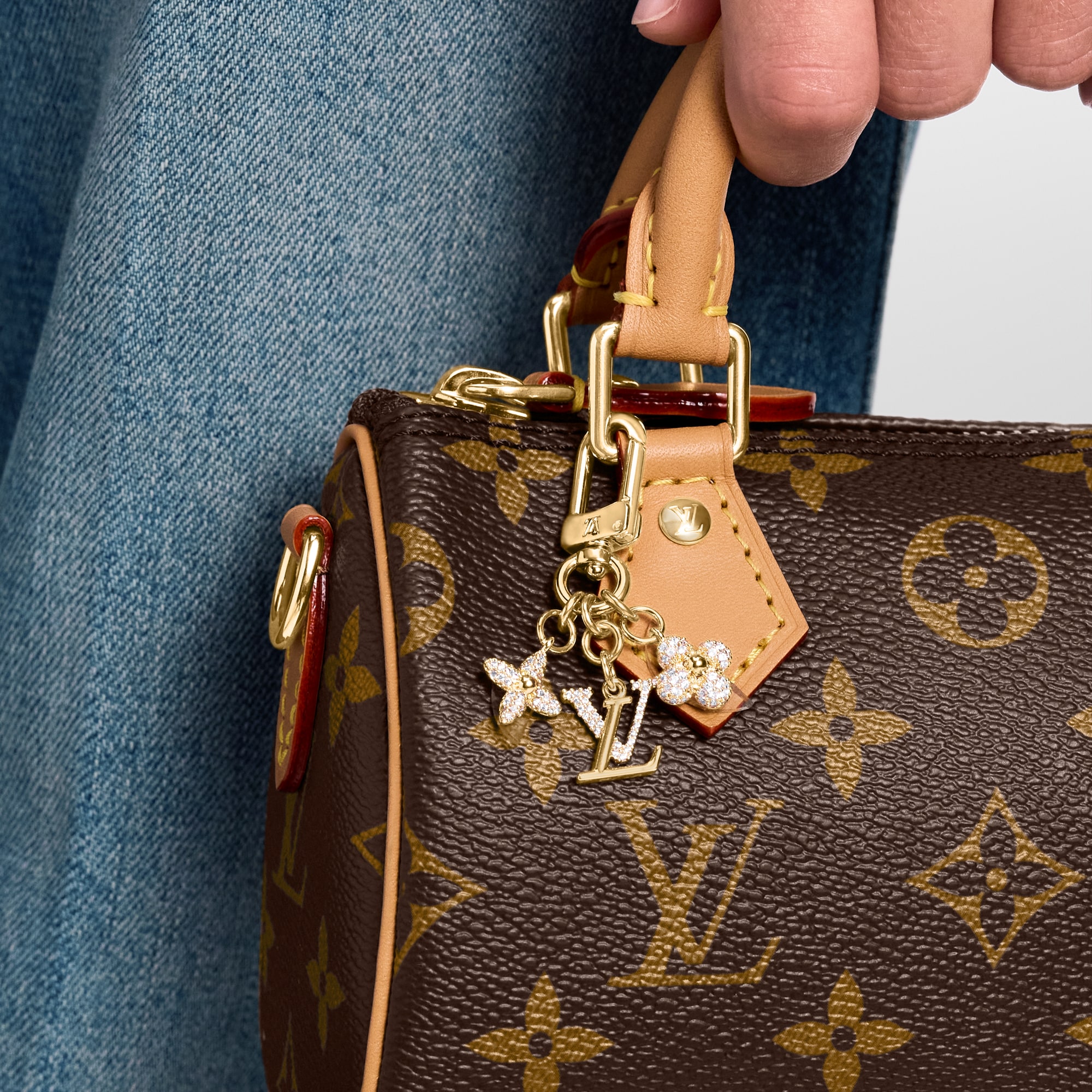 Spring Street Bag Charm and Key Holder - Luxury Key Holders and